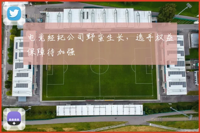 电竞经纪公司野蛮生长,选手权益保障待加强