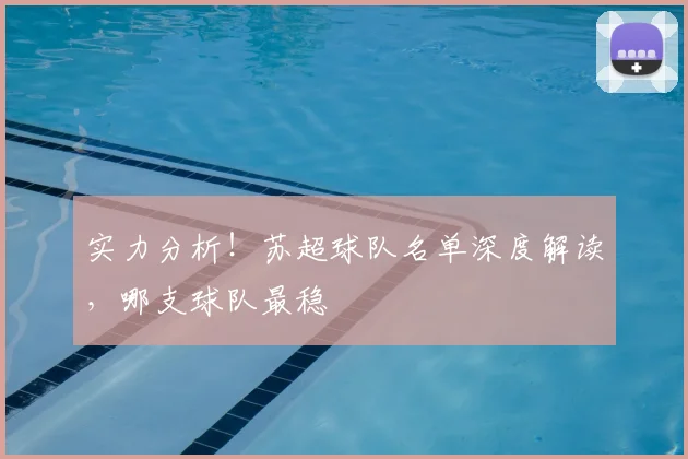 实力分析！苏超球队名单深度解读，哪支球队最稳